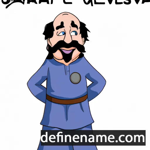 Gulsarvar cartoon