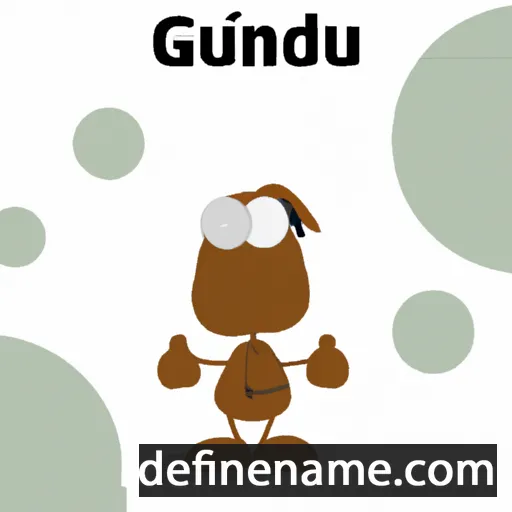 Gund cartoon