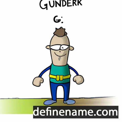 Gundéric cartoon