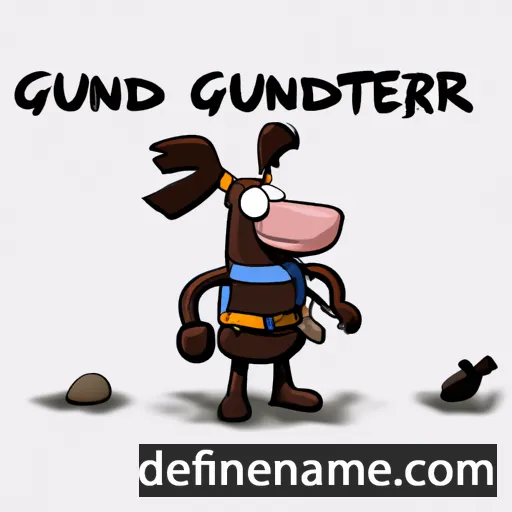 Gundher cartoon