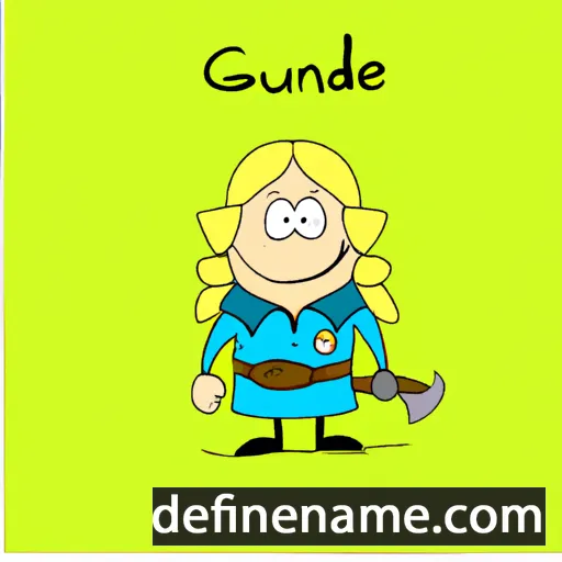 Gunhilde cartoon