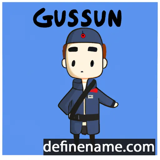 Gunsan cartoon