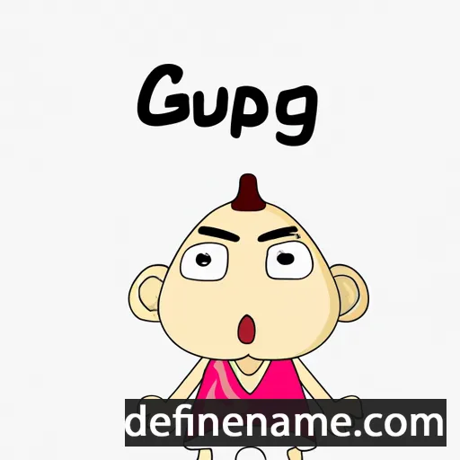 Guoping cartoon