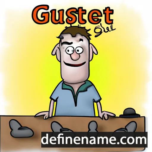 Gusten cartoon