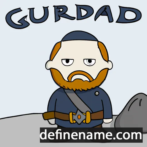 Guðbjartur cartoon