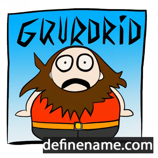 Guðbjǫrg cartoon