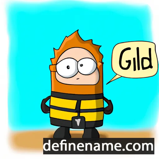 Guðlafr cartoon