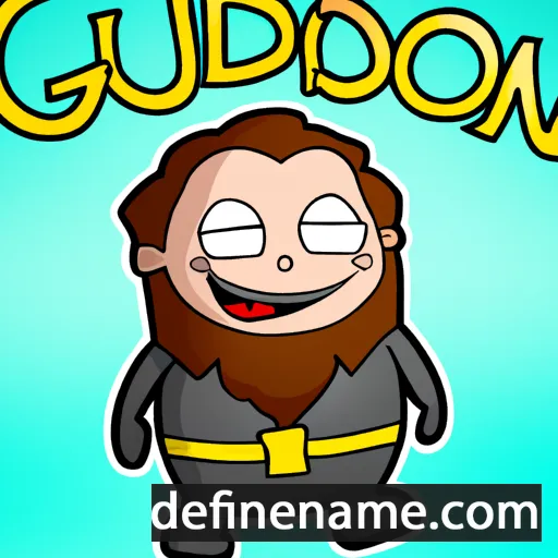 Guðmon cartoon