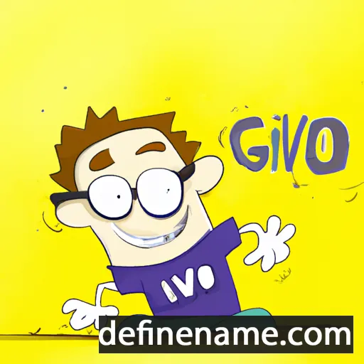 Gvido cartoon