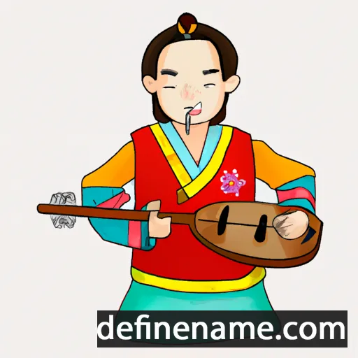 Gwangjong cartoon