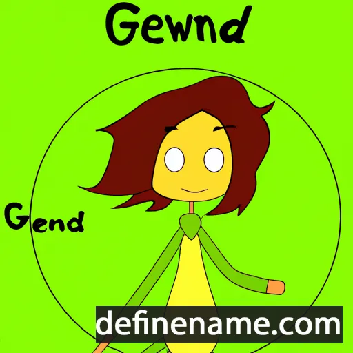 Gwendi cartoon