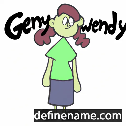 Gwendy cartoon