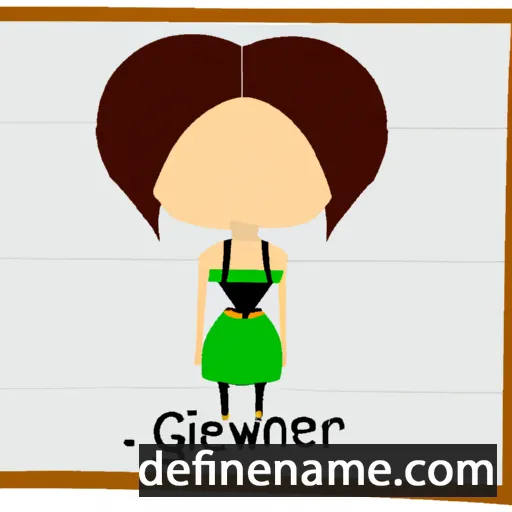 Gwenifer cartoon