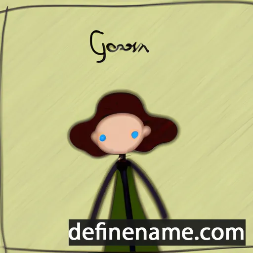 Gwenina cartoon