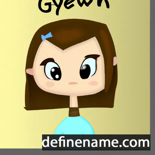 Gwenlyn cartoon