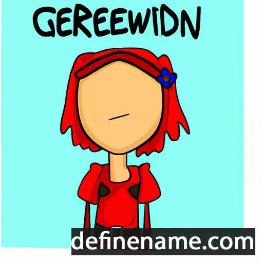 Gwenvred cartoon