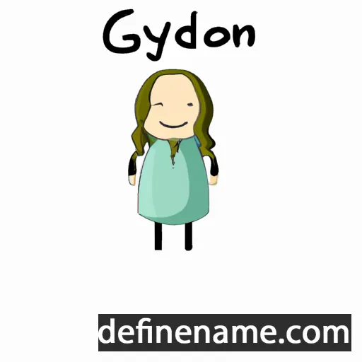 Gwyndolen cartoon