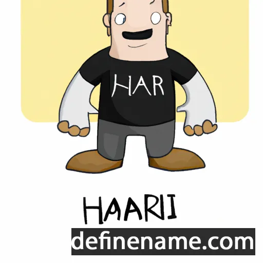 Hálmar cartoon