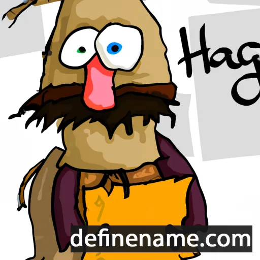 Hagbart cartoon