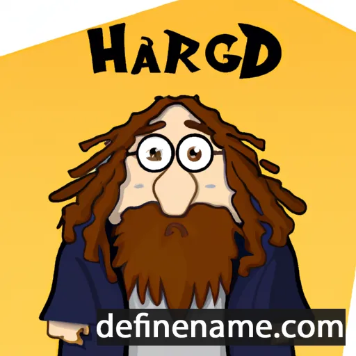 Hagrid cartoon