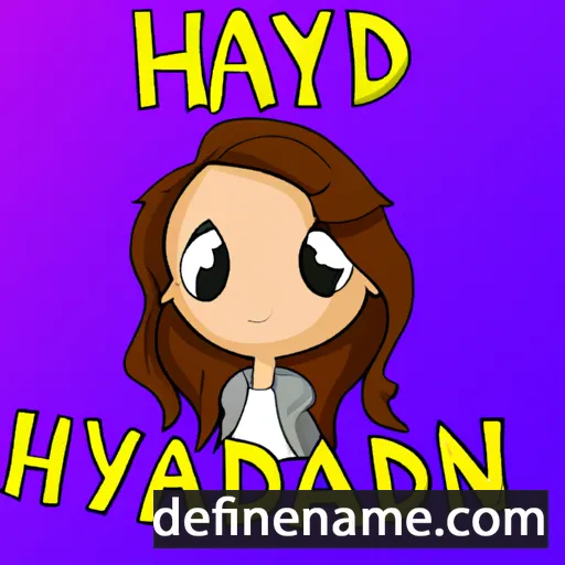 Haidyn cartoon