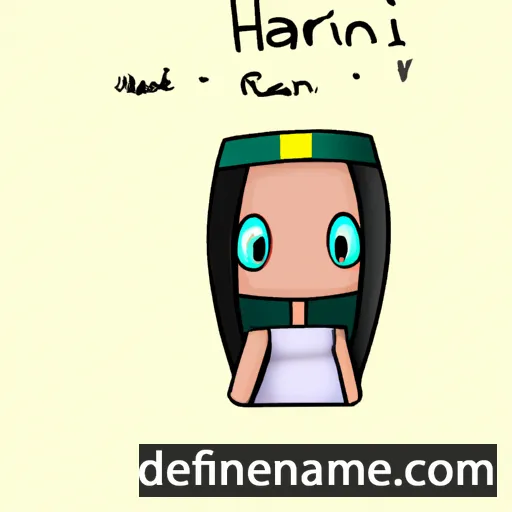 Hainri cartoon