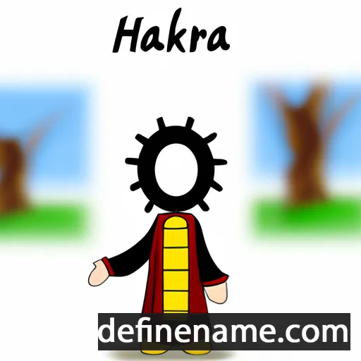 Hakaraia cartoon