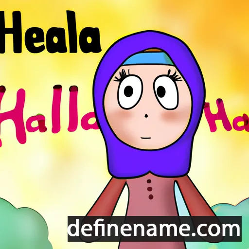 Haleema cartoon