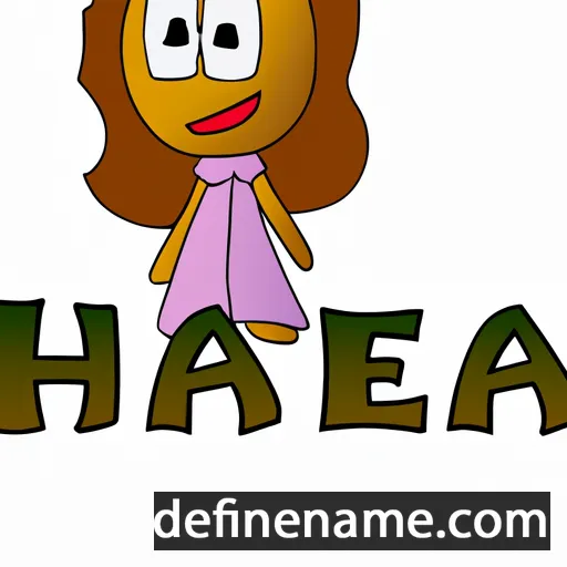 Halema cartoon