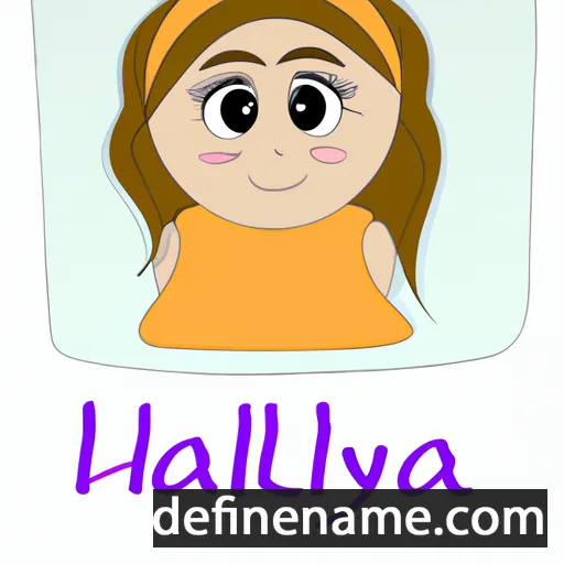 Haliya cartoon