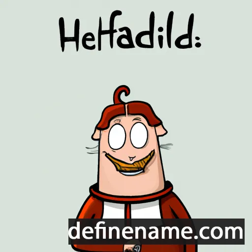 Hallfreðr cartoon