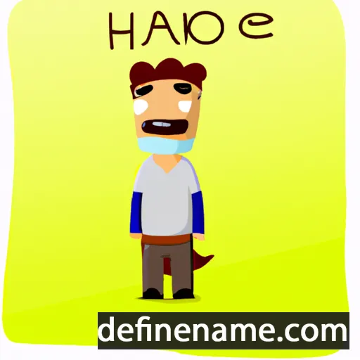 Haloke cartoon