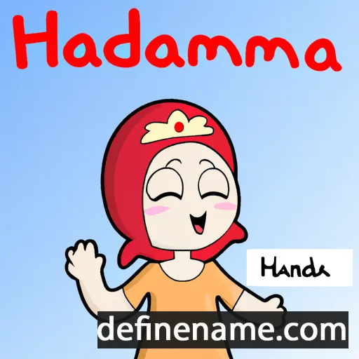 Hamdija cartoon