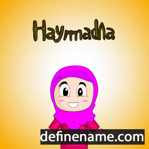 Hamdiya cartoon