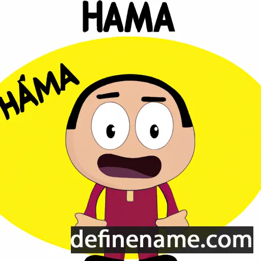 Hamk'a cartoon