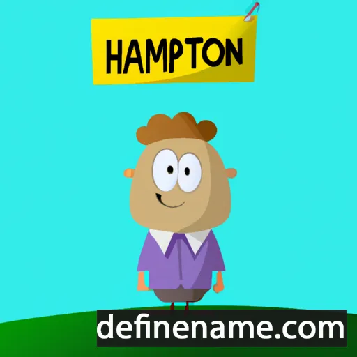 Hampton cartoon