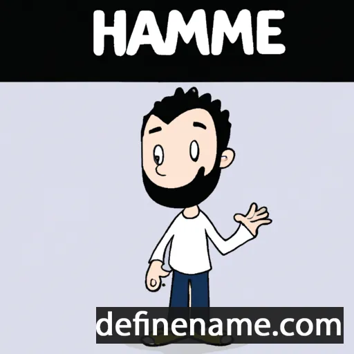 Hamzeh cartoon