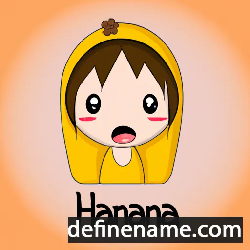 Hanana cartoon