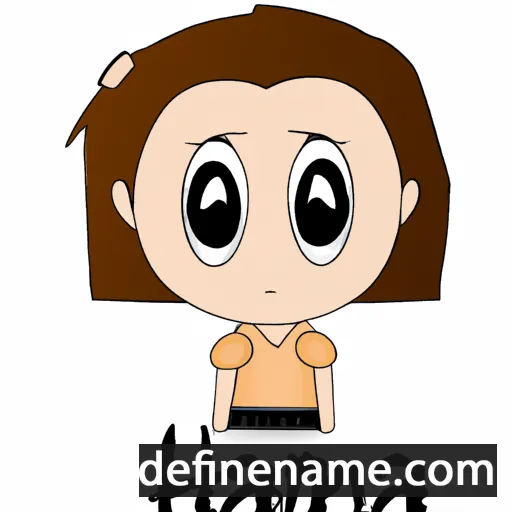 cartoon of the name Hanna