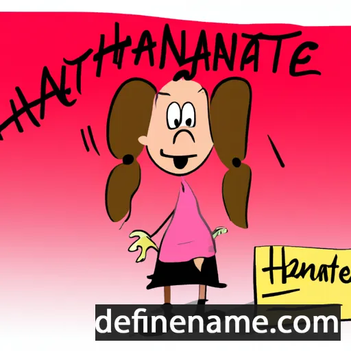 Hannahette cartoon