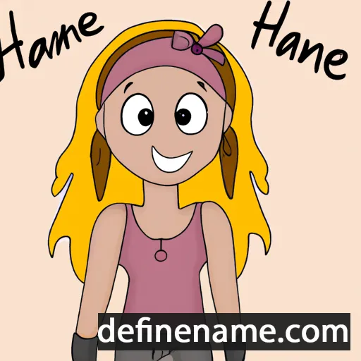 Hannalee cartoon