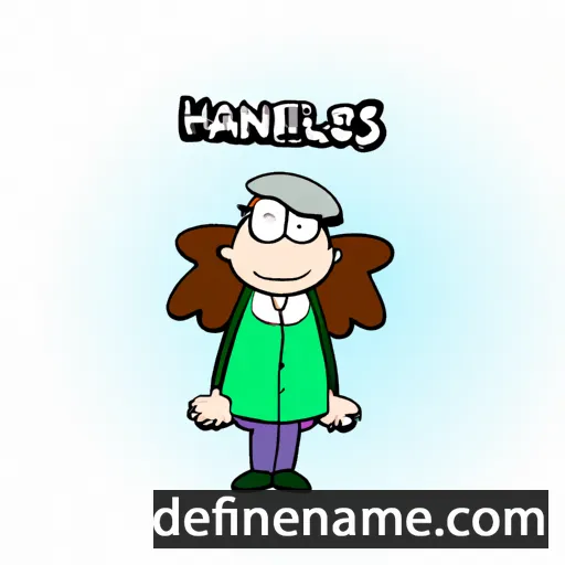 Hannelies cartoon