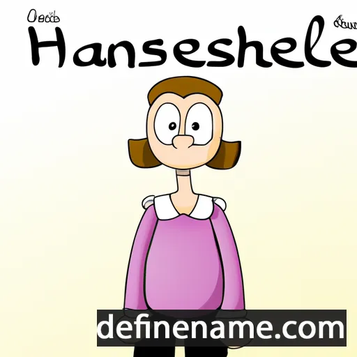 Hanneliese cartoon