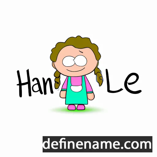 Hannelize cartoon