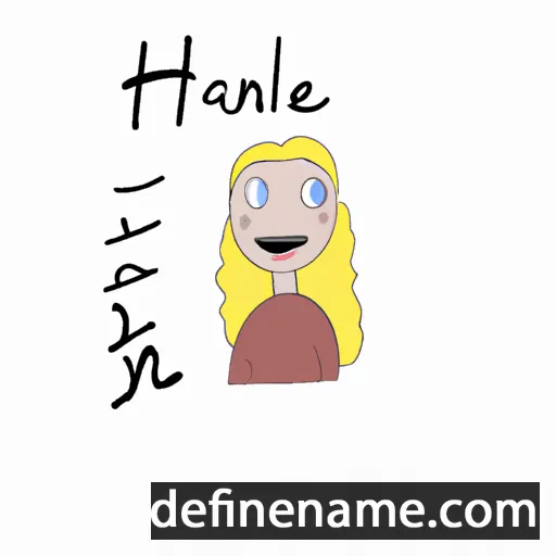 Hanniël cartoon