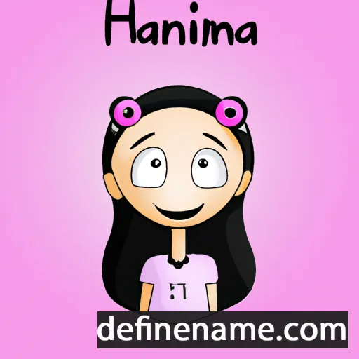 Hannina cartoon