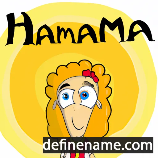 Hannora cartoon