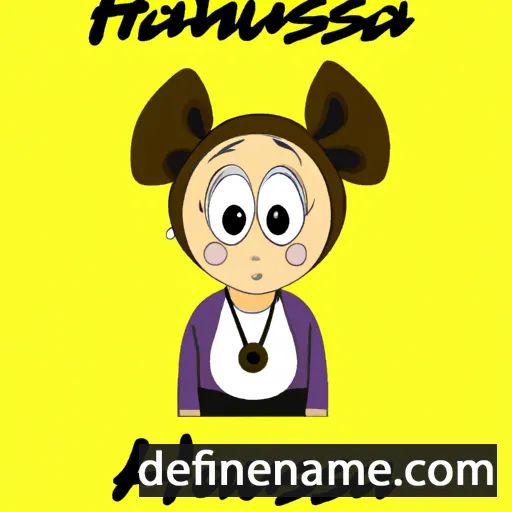 Hannusza cartoon