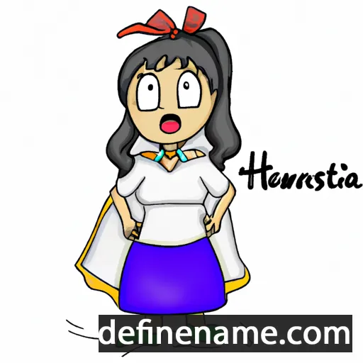 Hansita cartoon