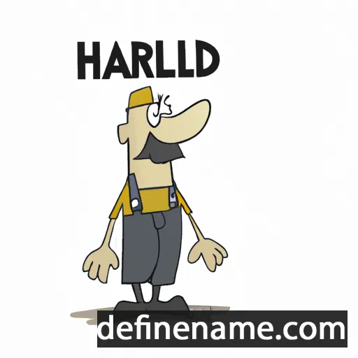 Härold cartoon